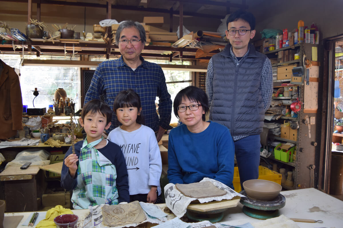 富士山のお皿を作ろう (深良窯 村上陶房)